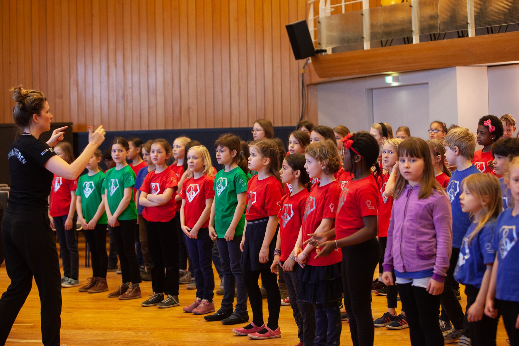 Chorprobe mit Berliner Philharmoniker Vokalhelden
